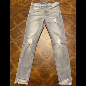 Express ripped jeans